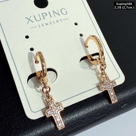 Сережки Xuping18К 20413 (2.7см.)